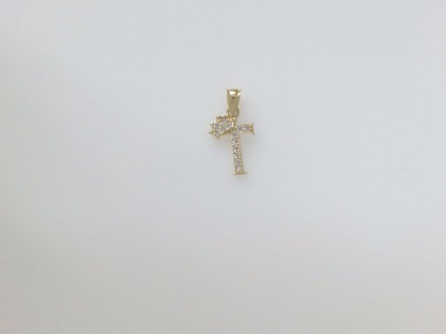 14k Yellow Gold Unisex Pendant 0.7g