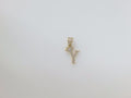 14k Yellow Gold Unisex Pendant 1g
