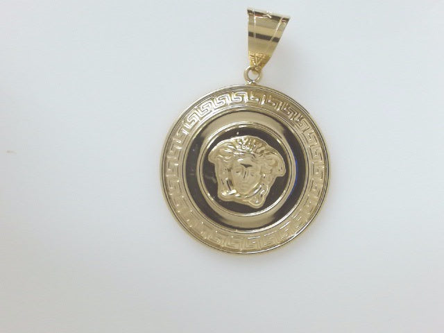 14k Yellow Gold Unisex Pendant 8g