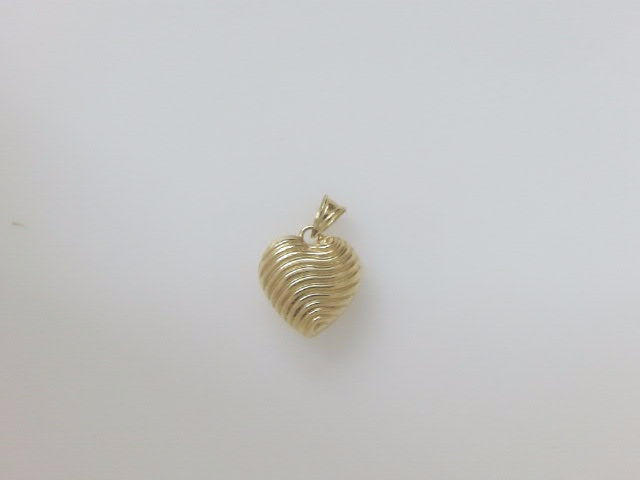 14k Yellow Gold Unisex Pendant 1.3g