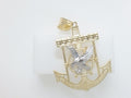 14k Yellow Gold Unisex Pendant 5.1g