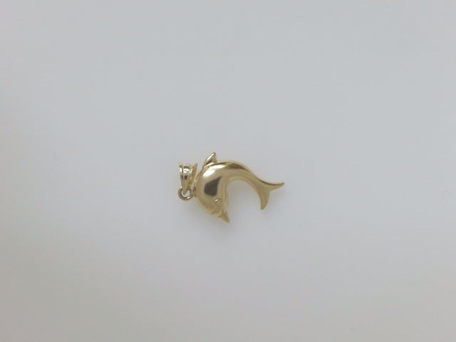 14k Yellow Gold Unisex Pendant 0.9g
