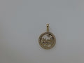 14k Yellow Gold Unisex Pendant 2.9g