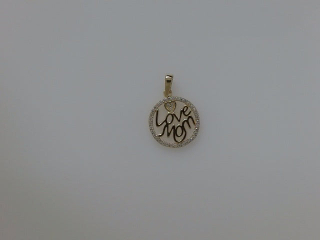 14k Yellow Gold Unisex Pendant 1.7g