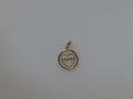 14k Yellow Gold Unisex Pendant 1.5g