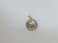 14k Yellow Gold Unisex Pendant 3g