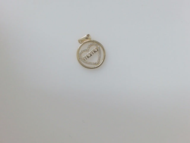 14k Yellow Gold Unisex Pendant 1.5g