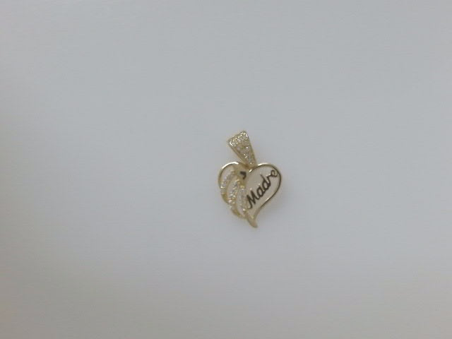 14k Yellow Gold Unisex Pendant 1.4g