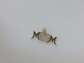 14k Yellow Gold Unisex Pendant 2.5g
