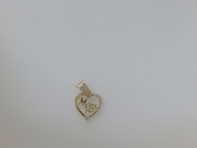 14k Yellow Gold Unisex Pendant 1.4g