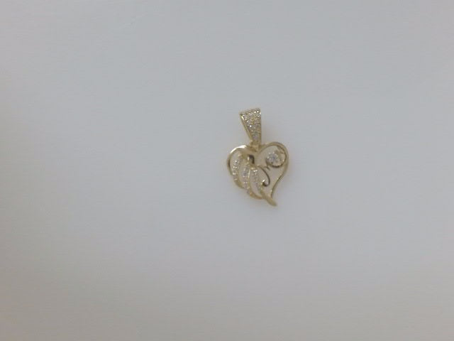 14k Yellow Gold Unisex Pendant 1.4g