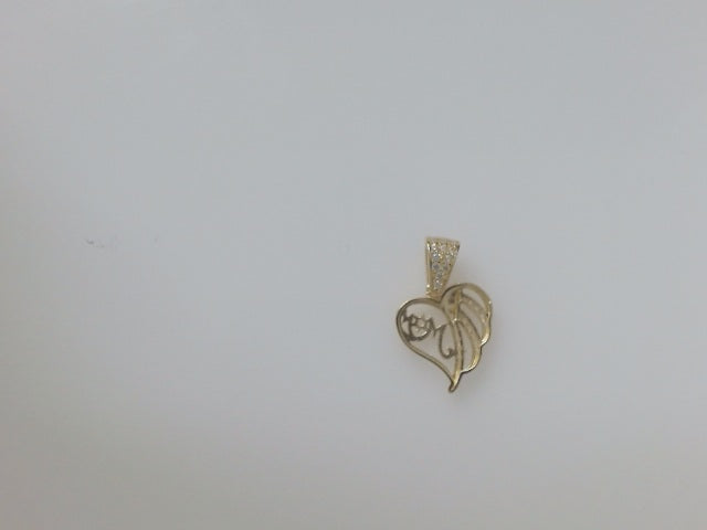 14k Yellow Gold Unisex Pendant 1.4g
