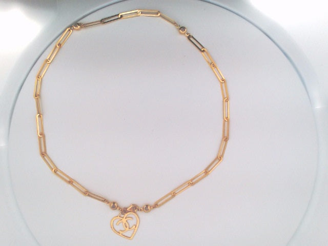 14k Yellow Gold Women's Choker 7.4g