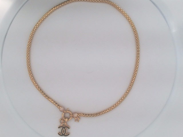 14k Yellow Gold Women's Choker 20.5g