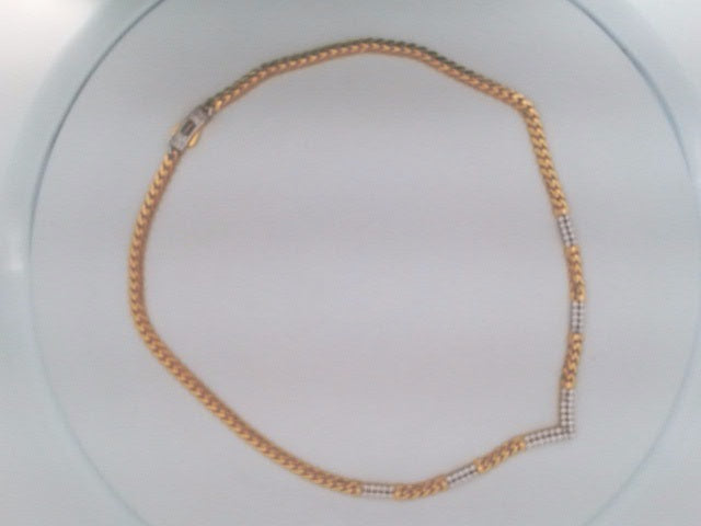 14k Yellow Gold Women's Choker 14.8g