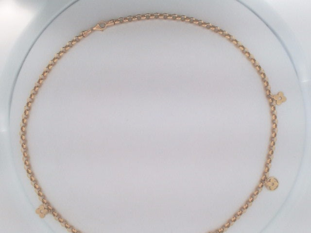 14k Yellow Gold Women's Choker 15.8g