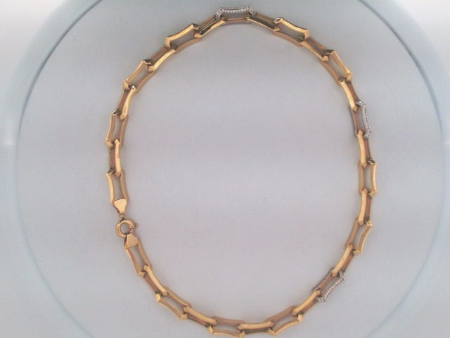 14k Yellow Gold Women's Choker 29.5g
