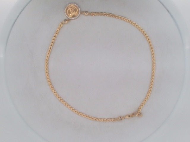 14k Yellow Gold Women's Choker 10.3g