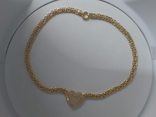 14k Yellow Gold Women's Choker 23.2g