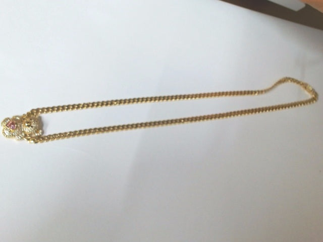 14k Yellow Gold Women's Choker 14.6g
