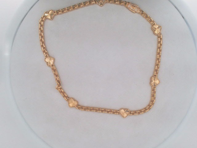 14k Yellow Gold Women's Choker 27g