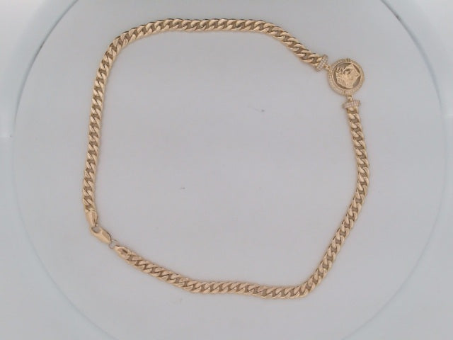 14k Yellow Gold Women's Choker 18.7g