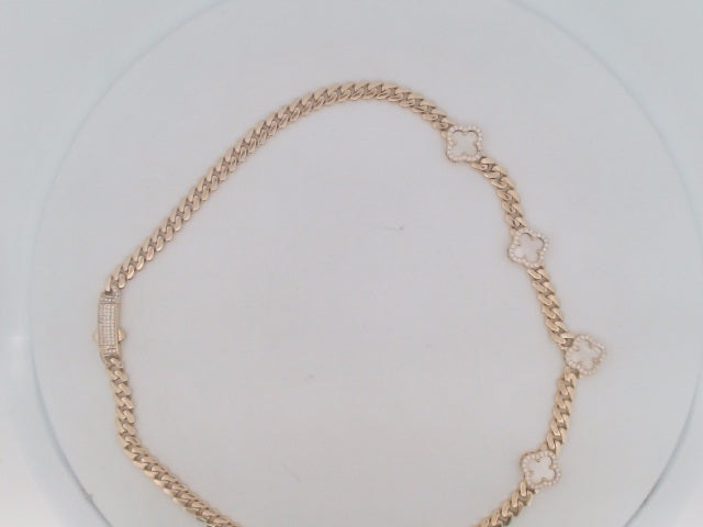 14k Yellow Gold Women's Choker 24.8g