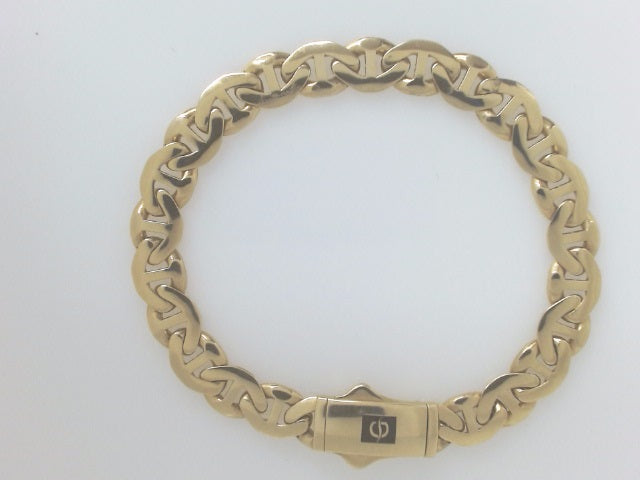 14k Yellow Gold Men's Bracelet 11.7g