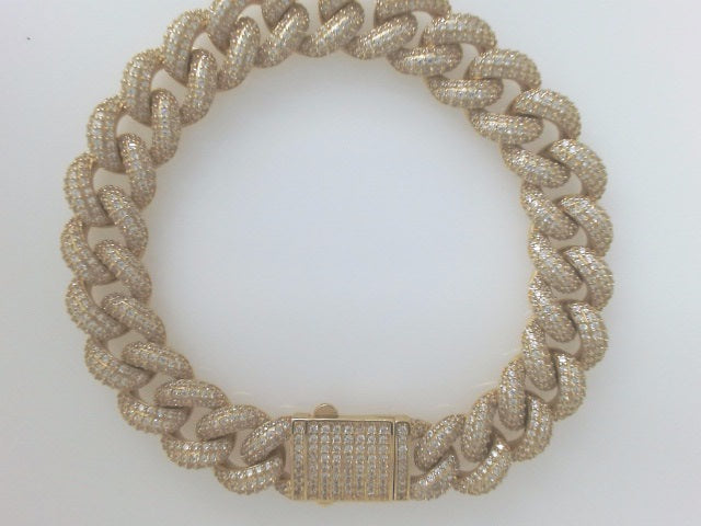 14k Yellow Gold Men's Bracelet 26.4g