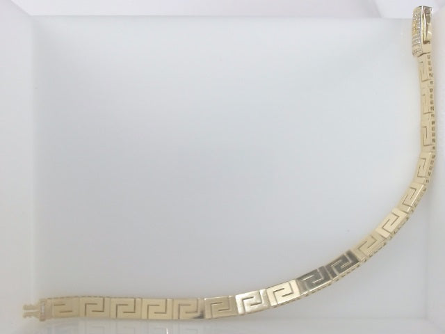 14k Yellow Gold Men's Bracelet 17.1g