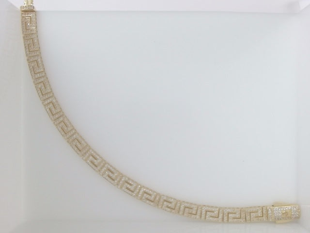 14k Yellow Gold Men's Bracelet 19.5g