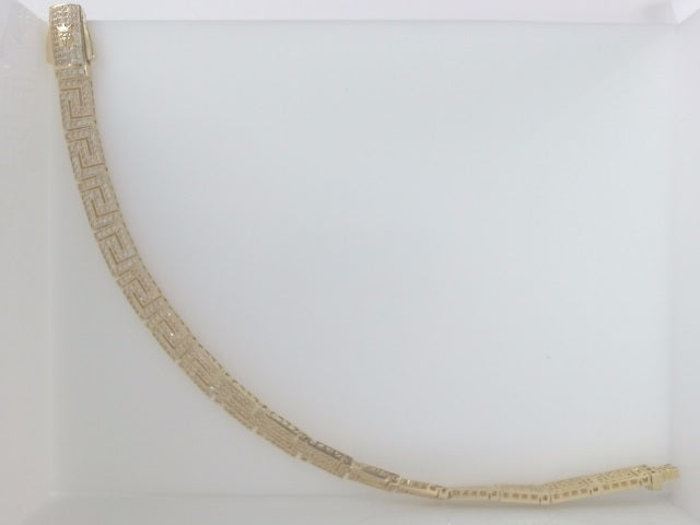 14k Yellow Gold Men's Bracelet 19.5g