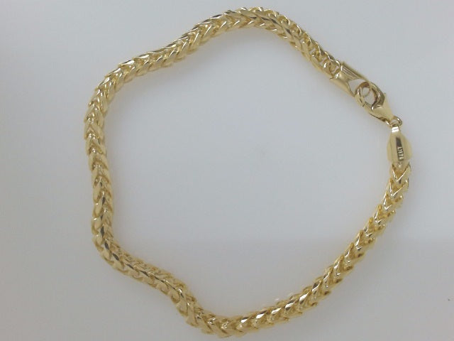 14k Yellow Gold Men's Bracelet 18.2g