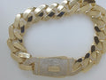 14k Yellow Gold Men's Bracelet 28.7g