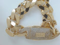 14k Yellow Gold Men's Bracelet 38g