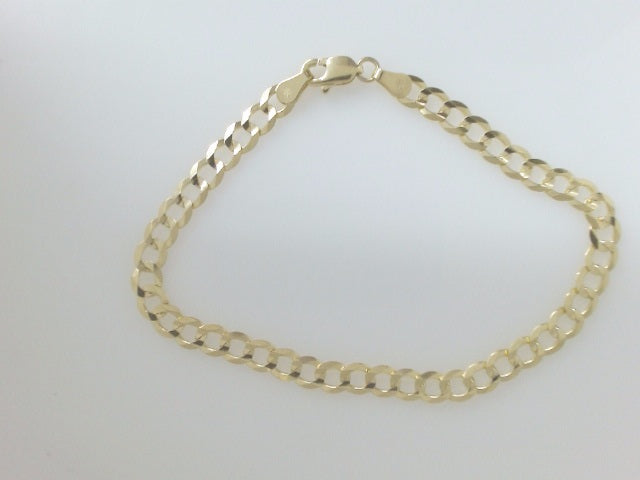 14k Yellow Gold Men's Bracelet 4.8g
