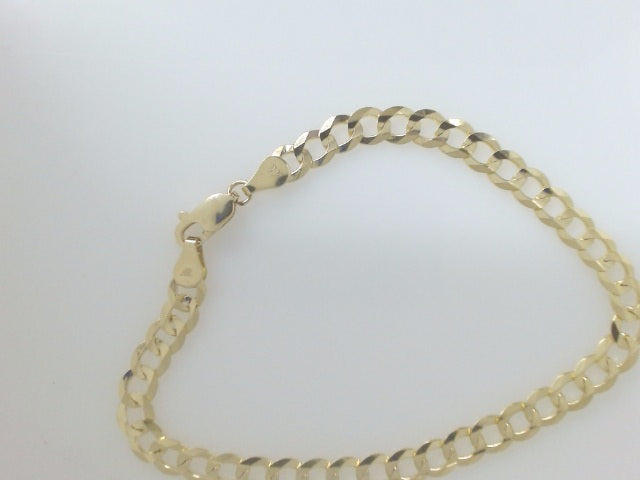 14k Yellow Gold Men's Bracelet 7.4g