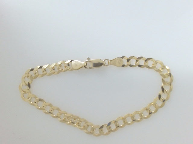 14k Yellow Gold Men's Bracelet 6.3g