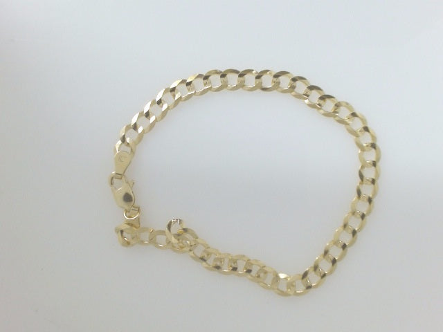 14k Yellow Gold Men's Bracelet 4.7g