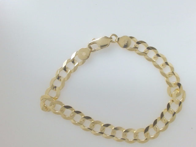 14k Yellow Gold Men's Bracelet 9g