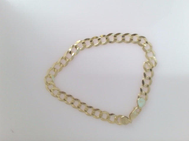 14k Yellow Gold Men's Bracelet 9.5g