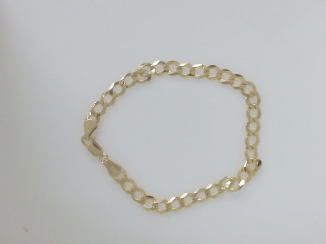 14k Yellow Gold Men's Bracelet 7.4g