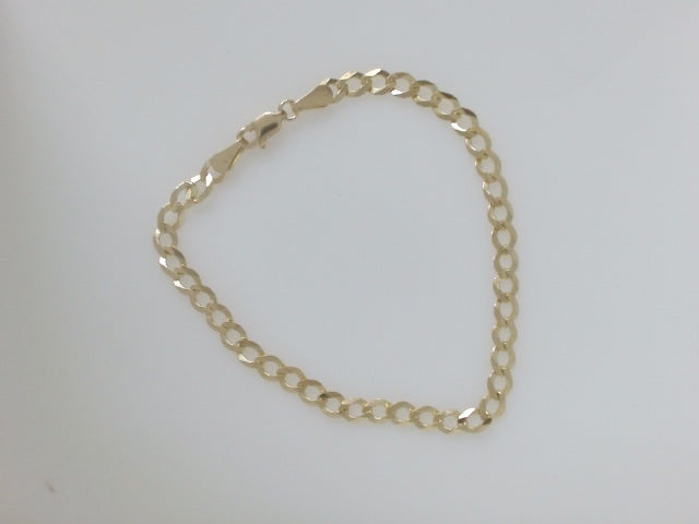 14k Yellow Gold Men's Bracelet 4.9g