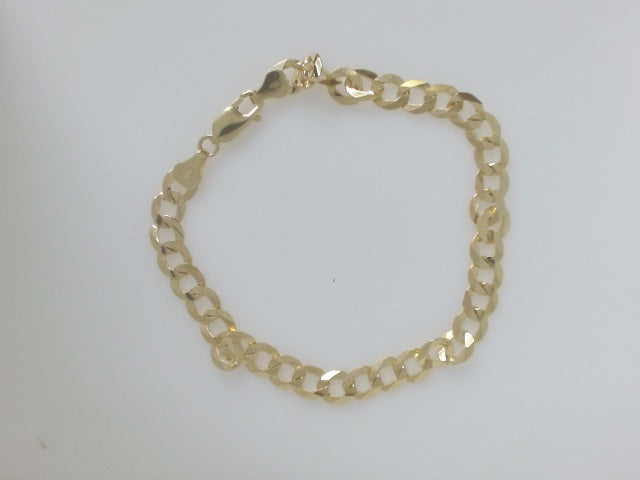14k Yellow Gold Men's Bracelet 9.9g