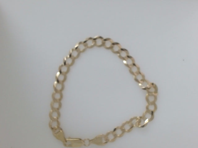 14k Yellow Gold Men's Bracelet 9.7g