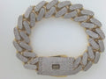 14k Yellow Gold Men's Monaco Bracelet 37g