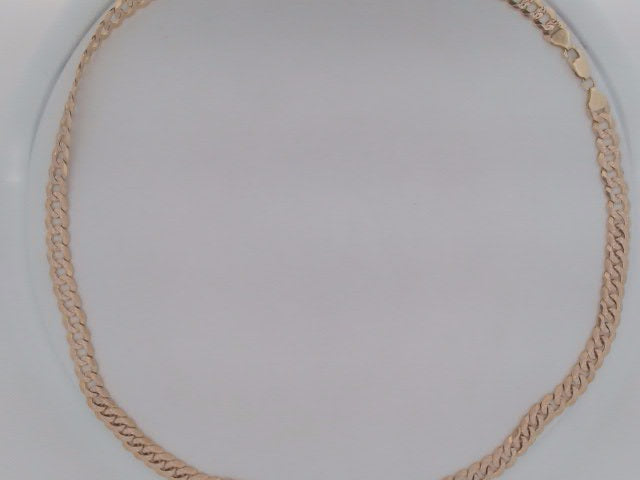 14k Yellow Gold Unisex Cadena Corte Filo 50.2g