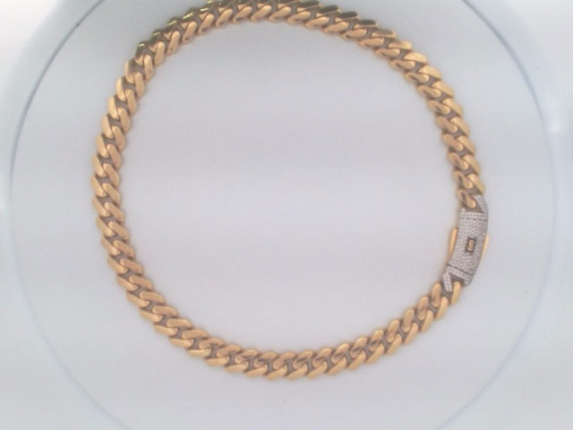 14 KT CADENA MONACO