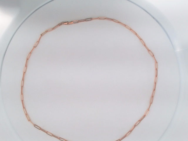 14 KT CADENA PAPERCLIP