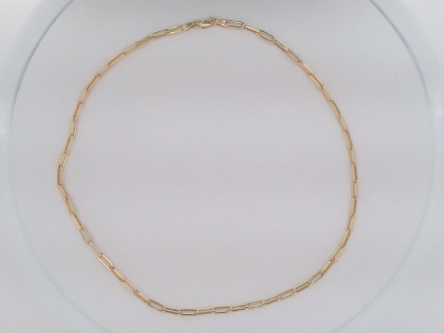 14 KT CADENA PAPERCLIP